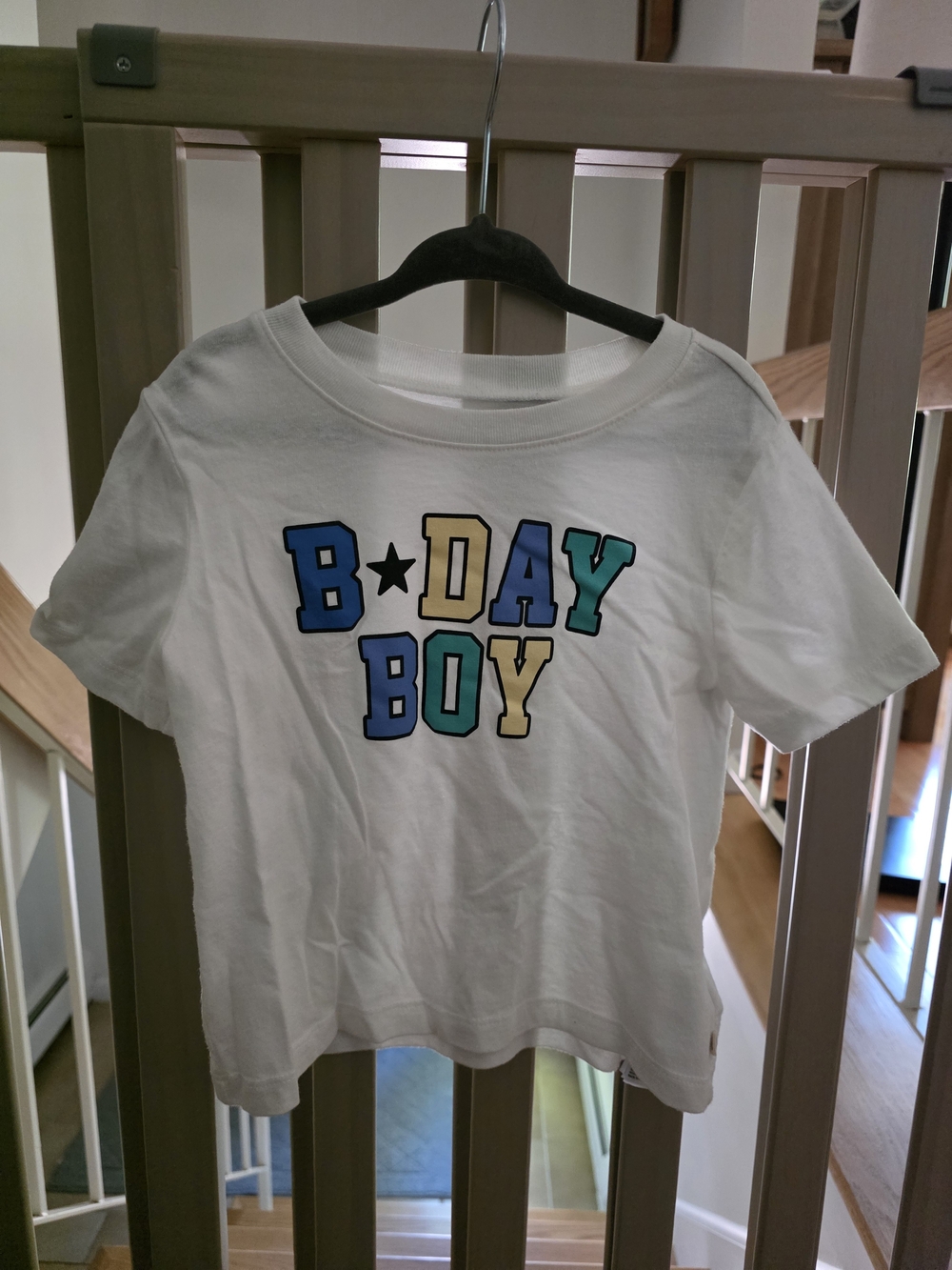 GAP Kids T Shirt B☆Day Boy nwot size 3